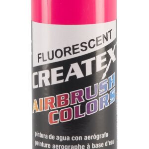 Createx Colors Paint for Airbrush, 8 oz, Fluorescent Hot Pink