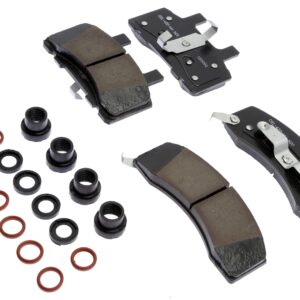 ACDelco Gold 17D370CHF1 Ceramic Front Disc Brake Pad Kit with Seals