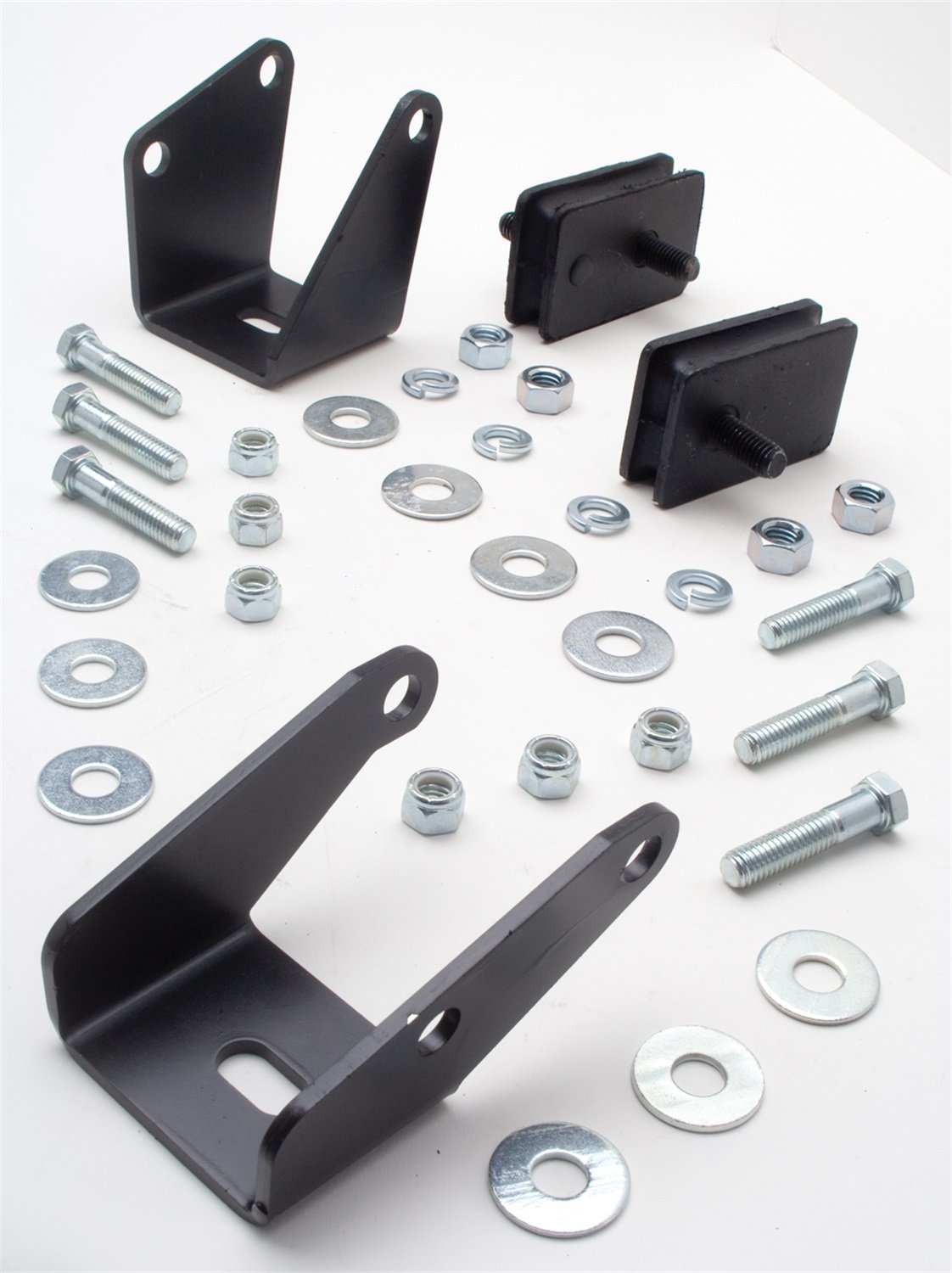 Trans Dapt Performance 4697 Swap Motor Mount Incl. Brackets/Rubber Pads For Use w/Mopar B/RB Engine Swap For Model w/original Slant 6 Swap Motor Mount