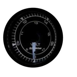 Auto Meter 8191 Gauge, Voltmeter, 2 1/16, 18V, Digital Stepper Motor, Chrono