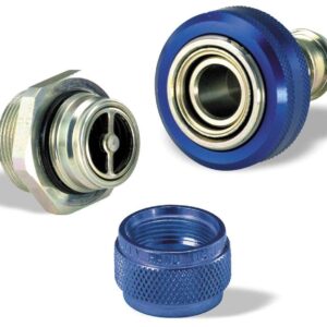 Aeroquip FBM3137 Quick Drain Oil Pan Coupling Male Half M12 x 1.75 Thread Size 1.52 in.x.96 in. 1 1/16 Hex Size 20 24 lbs./ft. Min. Assembly Torque Bulk Packaged Quick Drain Oil Pan Coupling