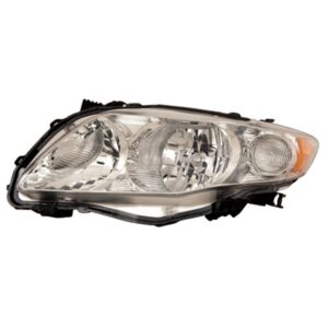 OE Replacement Headlight TOYOTA COROLLA SEDAN 2009 2010 (Partslink TO2518116)