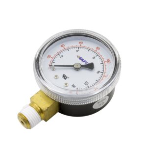 AutoMeter GLP Gauge Low Pressure for Co2 Regulator (0 to 160 Psi)
