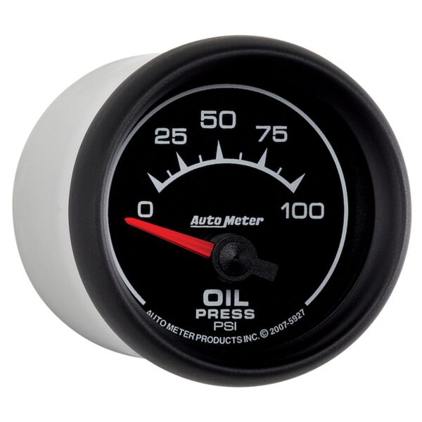 Auto Meter 5927 ES 2 1/16 0 100 PSI Short Sweep Electric Oil Pressure Gauge