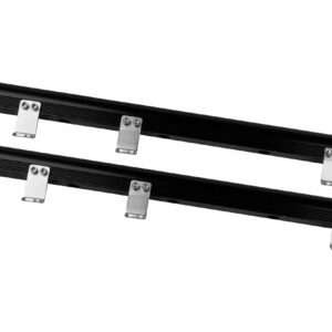 Aeromotive 14158 Billet Fuel Rails for Mopar Gen 4, 8.4L V10, Black Anodized