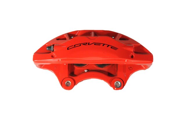 GM Genuine Parts 172 2621 Red Front Driver Side Disc Brake Caliper Assembly