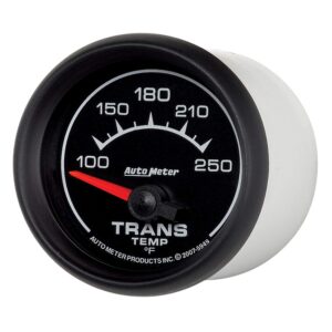 Auto Meter 5949 ES 2 1/16 100 250 F Short Sweep Electric Transmission Temperature Gauge