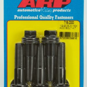 ARP (716 2000) Hex Oxide Bolt, Black