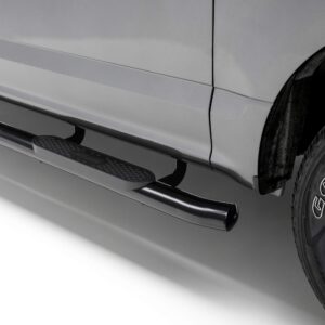 ARIES S223039 4 Inch Oval Black Steel Nerf Bars, Select Ford F 150