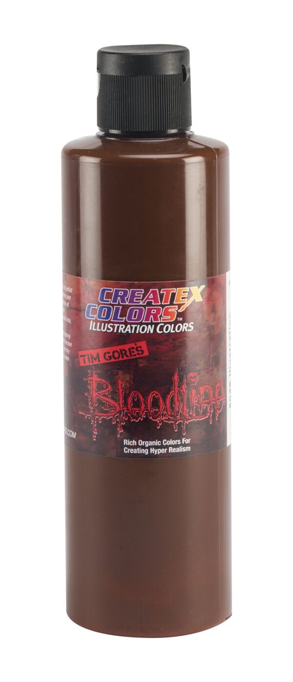 Createx Colors Bloodline Paint for Airbrush, 8 oz, Surgery Sienna