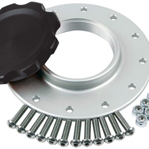 Fuel Cell Cap and Bung RCI/JAZ 12 Bolt Black