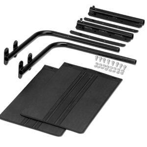 Warrior Products 4000 Universal Mud Flap Bracket Kit with 12" X 18" Mud Flap