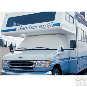 ADCO 2411 Class C Dodge RV Motorhome Windshield Cover, White
