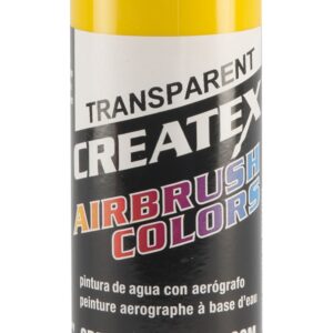 Createx Colors 5114 08 Paint for Airbrush, 8 oz, Transparent Brite Yellow
