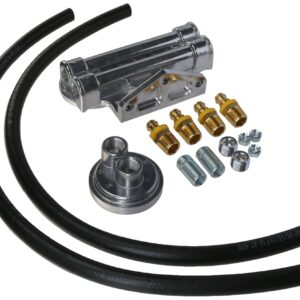 Trans Dapt PerformanceTrans Dapt 1227 22mm Dual Oil Filter Relocator