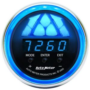 Auto Meter 6187 Cobalt 2 1/16 Shift Light 0 15k RPM Level 1 Digital Pro Shift System