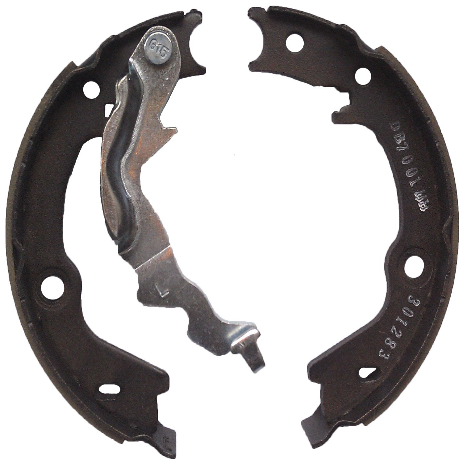 Bendix Premium Rear Drum Brake Shoe Set for Hyundai Accent 2010 2006, Veloster 2012, Kia Forte 2012 2010, Rio 2010 2006, Rio5 2010 2006 (BN914)