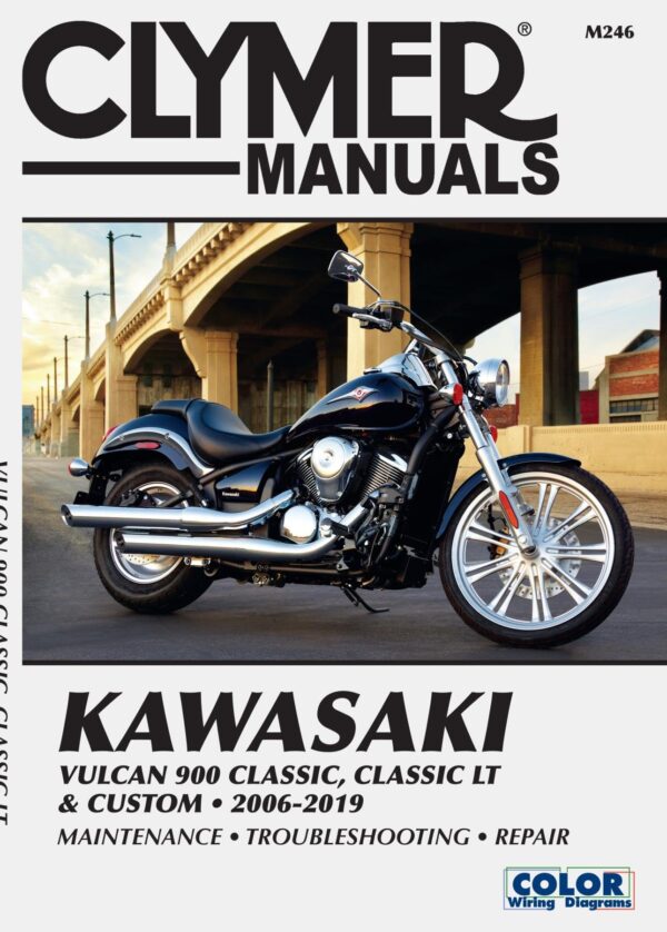 Kawasaki Vulcan 900 Classic, Classic LT & Custom 2006   2019: Clymer Manuals: Maintenance   Troubleshooting   Repair