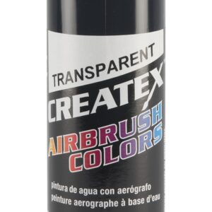 Createx Colors 5132 08 Paint for Airbrush, 8 oz, Transparent Black