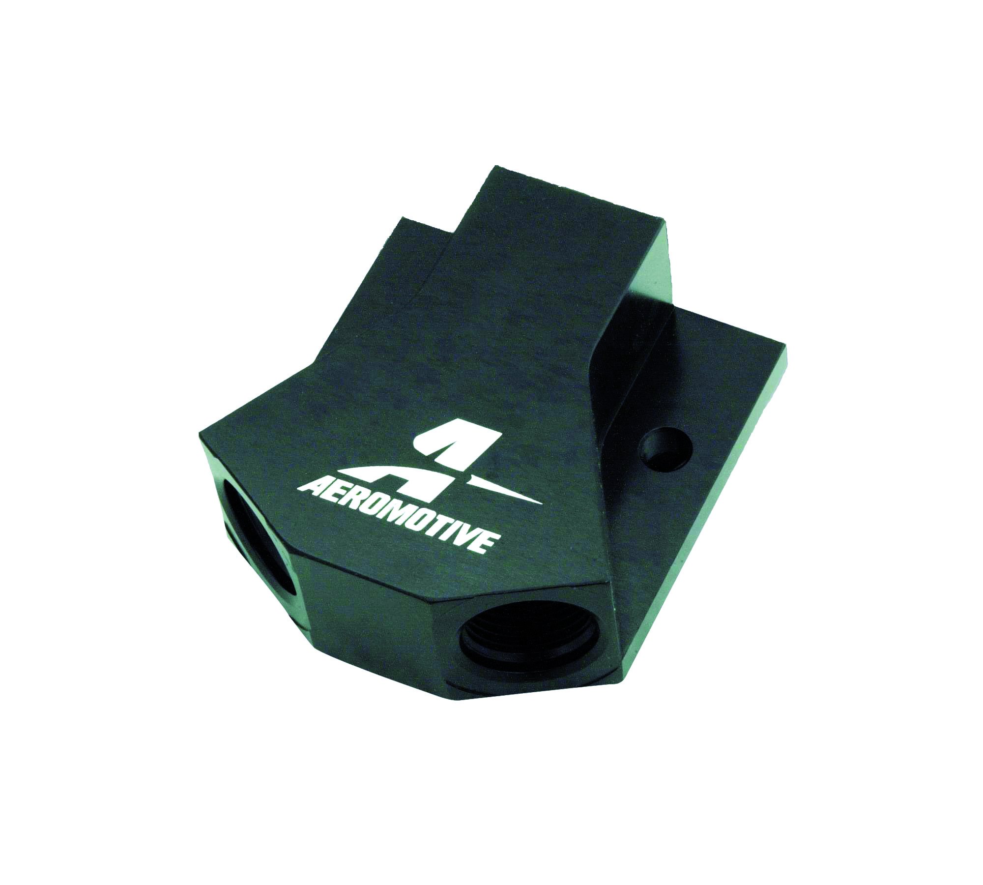 Aeromotive 15620 High Flow "Y" Block one (1) 10 AN to (2) two 8 AN