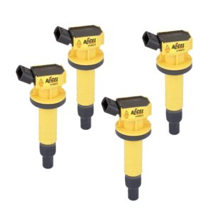 ACCEL 140073 4 Ignition Coil   Supercoil   Toyota 1.8L   I4 4 Pack