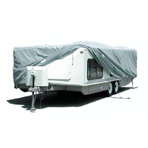 ADCO 12252 SFS AquaShed Cover for Hi Lo RV Trailer, Fits up to 22'6" Trailers, Gray
