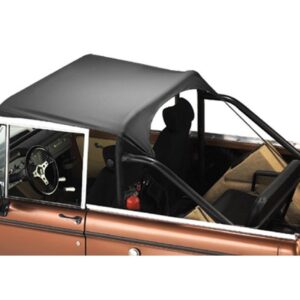 Bestop 5254001 Black Traditional Bikini Top for 1964 1984 Toyota Land Cruiser