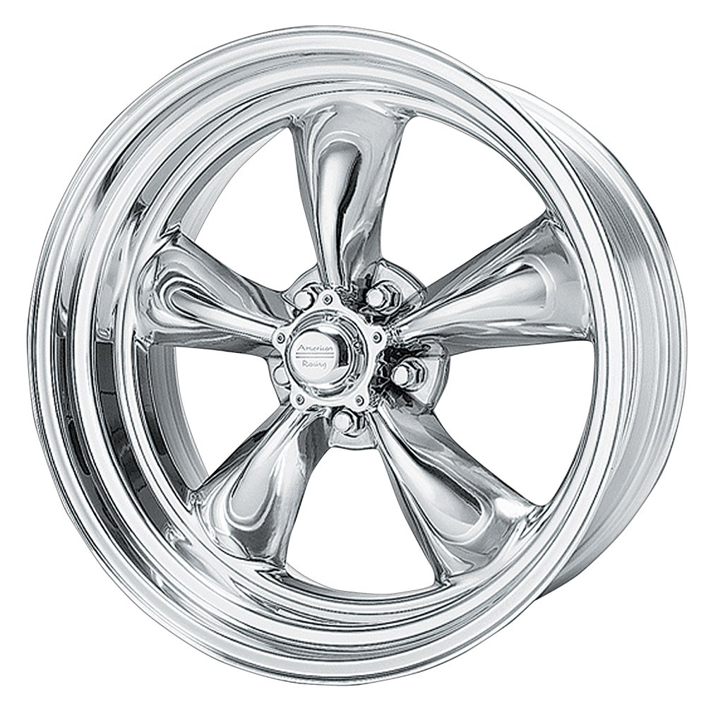 American Racing Hot Rod Torq Thrust II VN505 Polished Wheel (16x8/5x4.5)