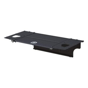 ARIES 2070465 Black Aluminum Cargo Cover Storage Box Lid, Select Jeep Wrangler JK Unlimited