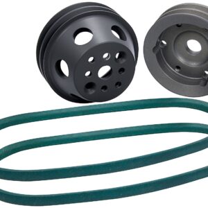 Allstar Performance ALL31093 Reduction Pulley Kit (SB Chevy 1:1 Ratio For No Power Steering)
