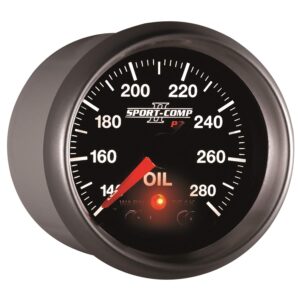 Auto Meter 3640 Sport Comp PC Oil Temperature Gauge