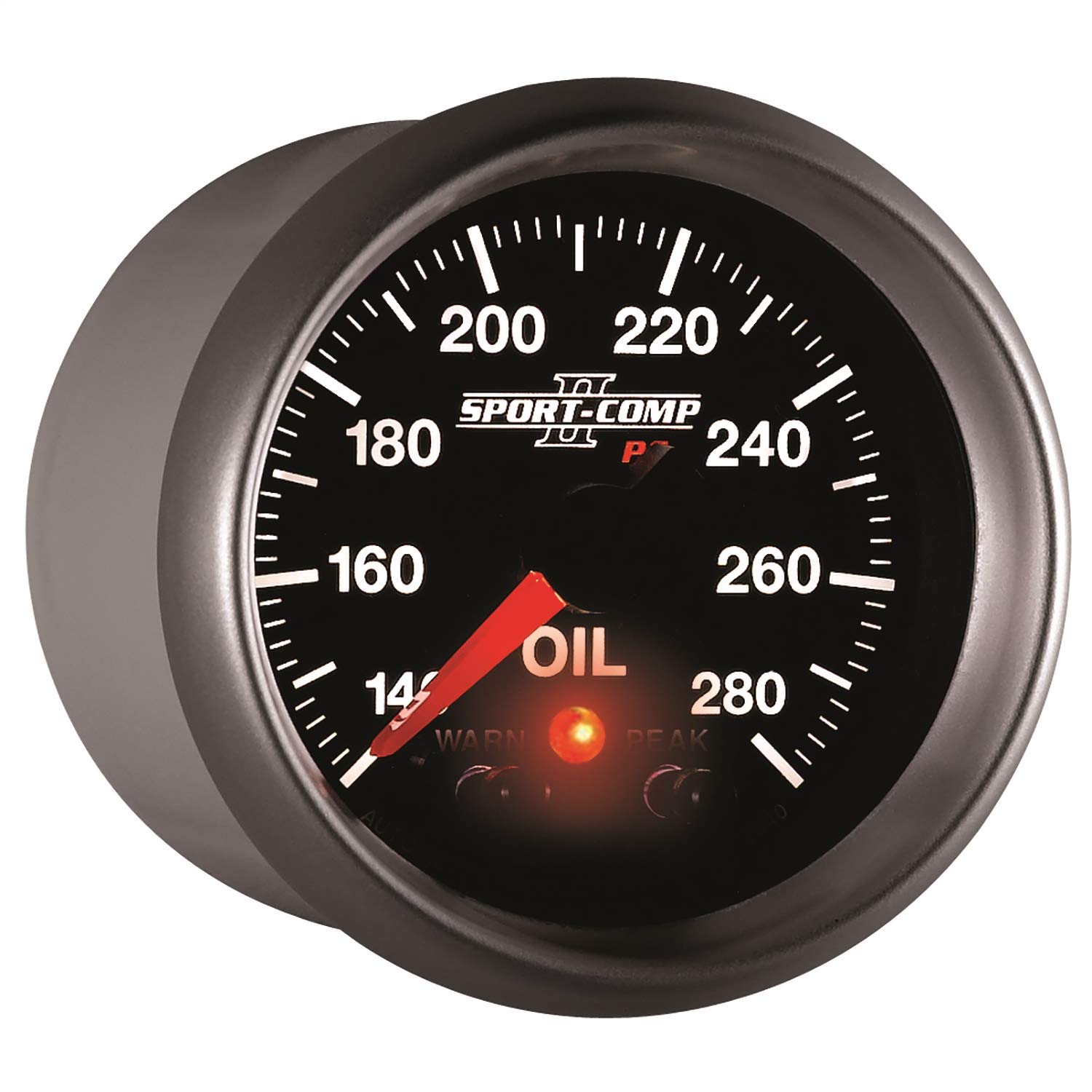Auto Meter 3640 Sport Comp PC Oil Temperature Gauge