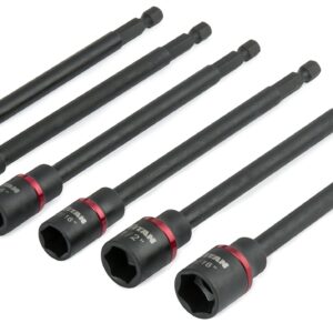 Titan 15240 6 Piece 6 Inch SAE Impact Nut Driver Set