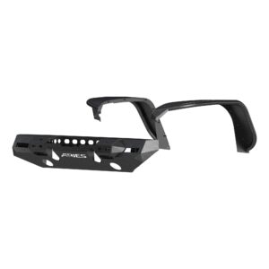 ARIES 2082077 TrailChaser Black Aluminum Jeep Wrangler JL Front Bumper and Fender Flares