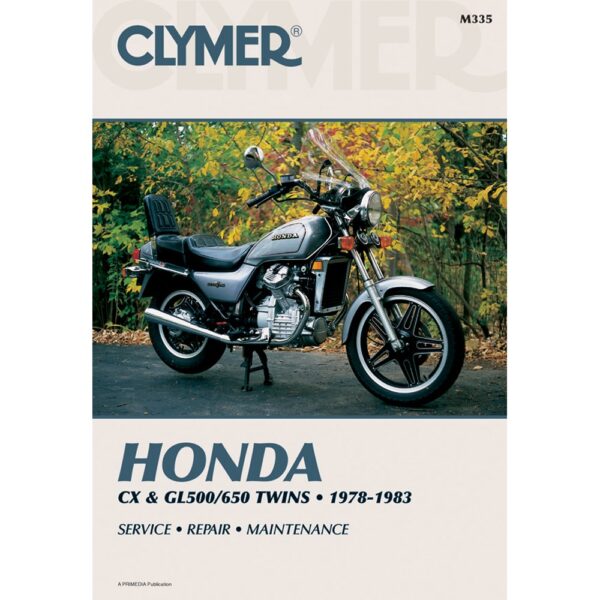 Clymer Repair Manual for Honda CX GL 500/650 Twins 78 83