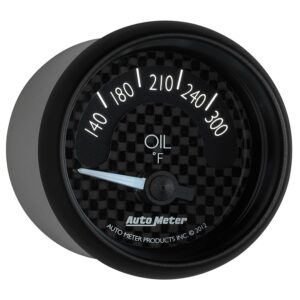 Auto Meter 8048 GT Series Electric Oil Pressure Gauge