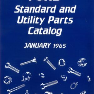 bishko automotive literature Standard & Utility Part Numbers List Guide Interchange Reference for The 1965 Ford Truck