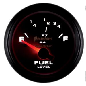 Auto Meter 7515 Phantom II 2 1/16 73E/ 40402 F Short Sweep Electric Fuel Level Ford