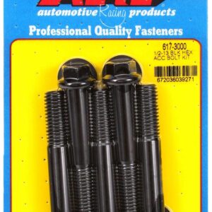 ARP (617 3000) Hex Oxide Bolt, Black
