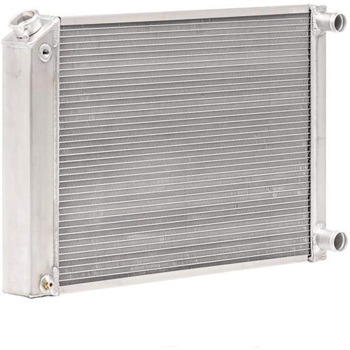 Be Cool 35223 bone Yard LS Swap Crossflow Radiator Dual PASS with 1 3/8 Inlet, & 1 1/2 Outlet, 1 Pack