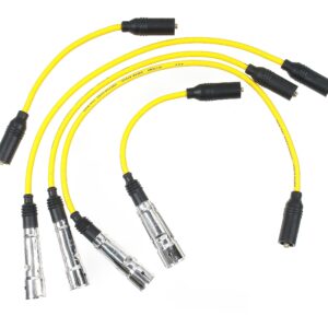 ACCEL 5151 Super Stock Spark Plug Wire Set   7mm   Yellow