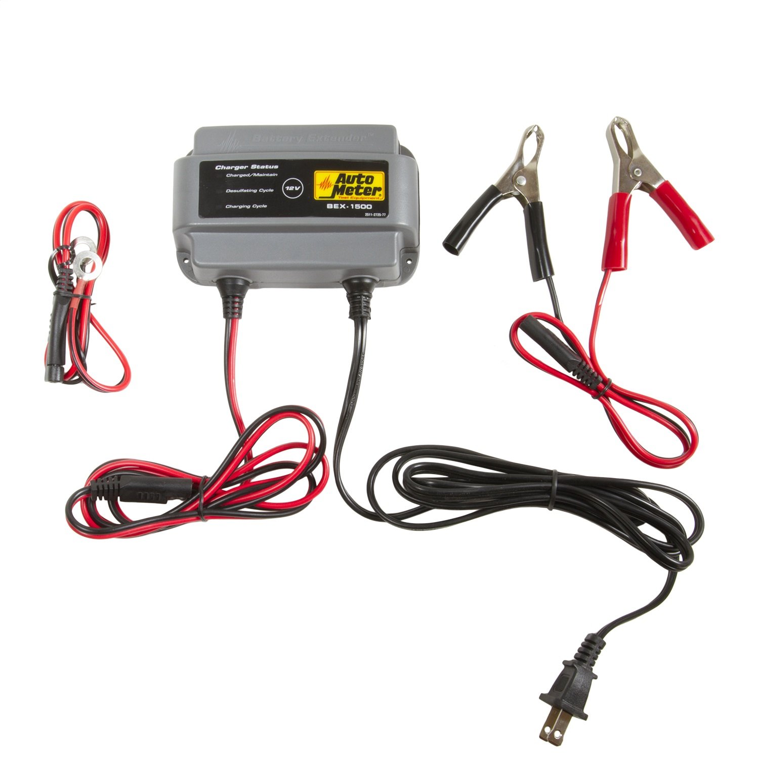 Auto Meter BEX 1500 BEX Series 1.5 Amp Battery Charger/Maintainer,Multi