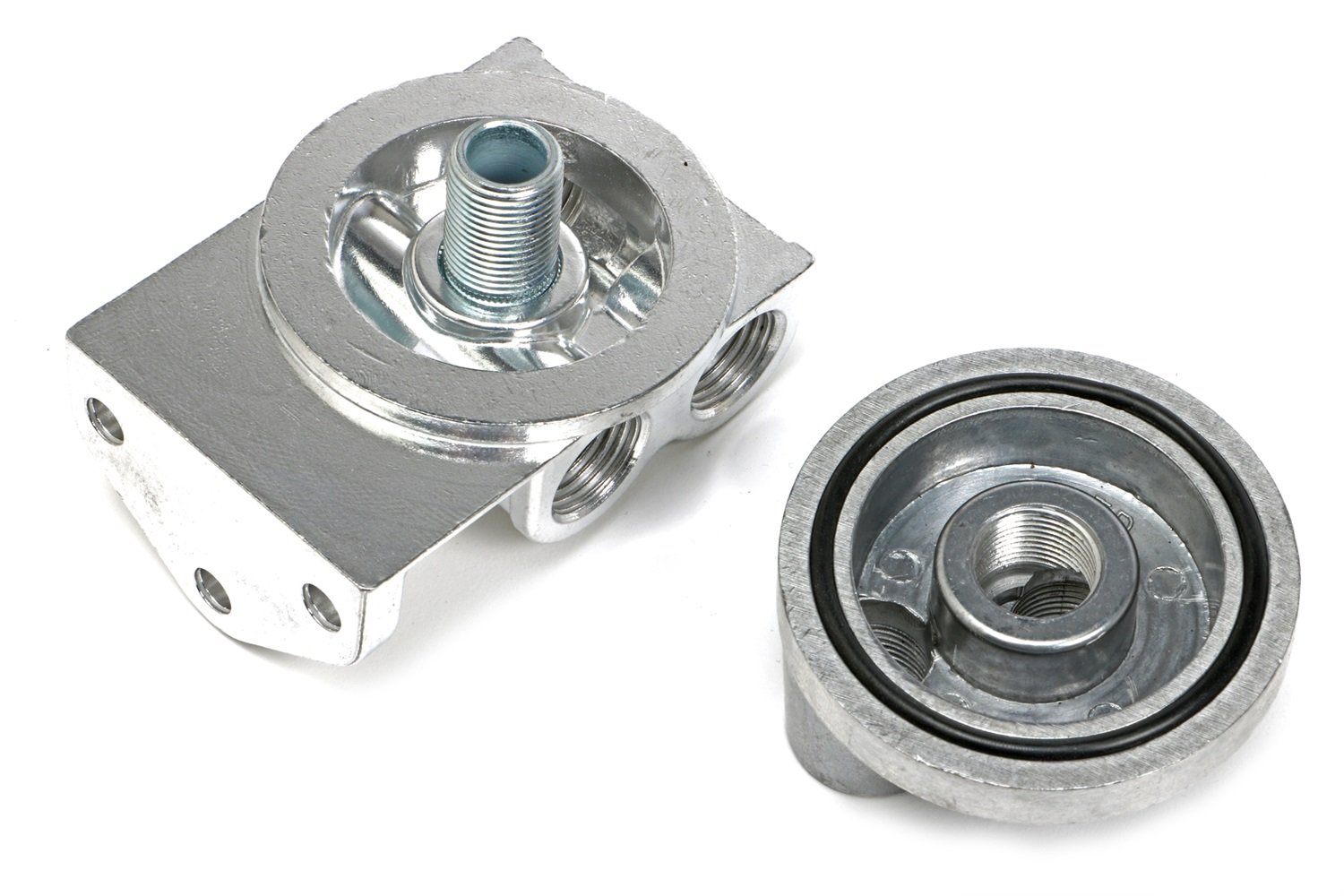 TRANS DAPT PERFORMANCE OIL FILTER RELOCATION KIT HORIZONTAL (1558)