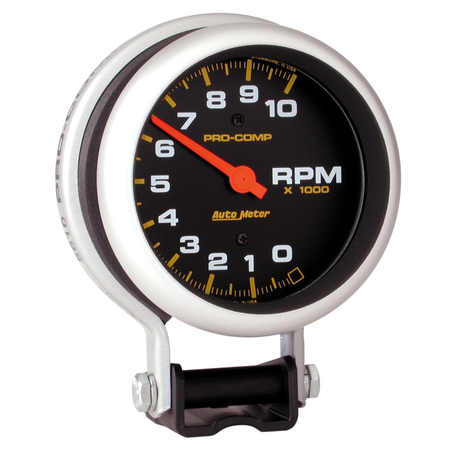 AUTO METER 5610 Pro Comp Tachometer,3.750 in.