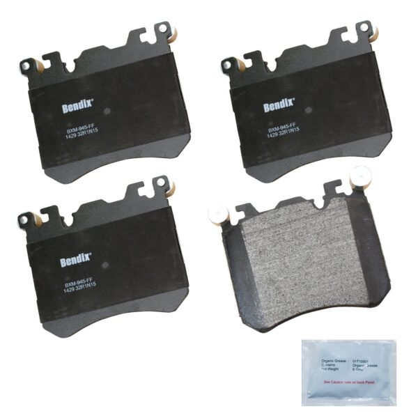 Bendix Priority 1 Semi Metallic Front Disc Brake Pad Set for BMW X5 2013 2010, X6 2013 2010   (CFM1429)