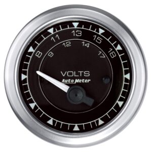 AutoMeter 8192 Gauge, Voltmeter, 2 1/16, 18V, Elec, Chrono
