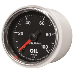 Auto Meter 3853 GS Electric Oil Pressure Gauge