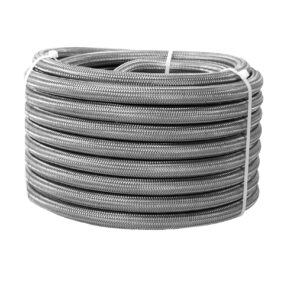 Aeromotive 15307 Stainless Steel Braided PTFE Coated Fuel Line, AN 10 x 4'