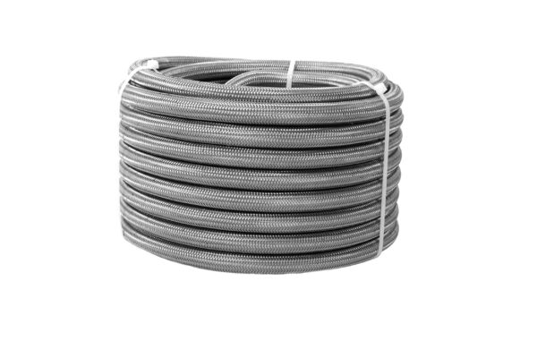 Aeromotive 15307 Stainless Steel Braided PTFE Coated Fuel Line, AN 10 x 4'