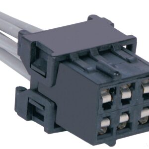 ACDelco GM Original Equipment PT171 6 Way Female Black Multi Purpose Pigtail